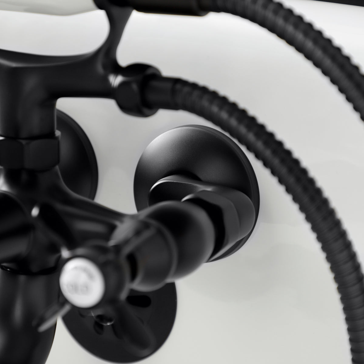 Essex Wall Mount Clawfoot Tub Faucet with Hand Shower