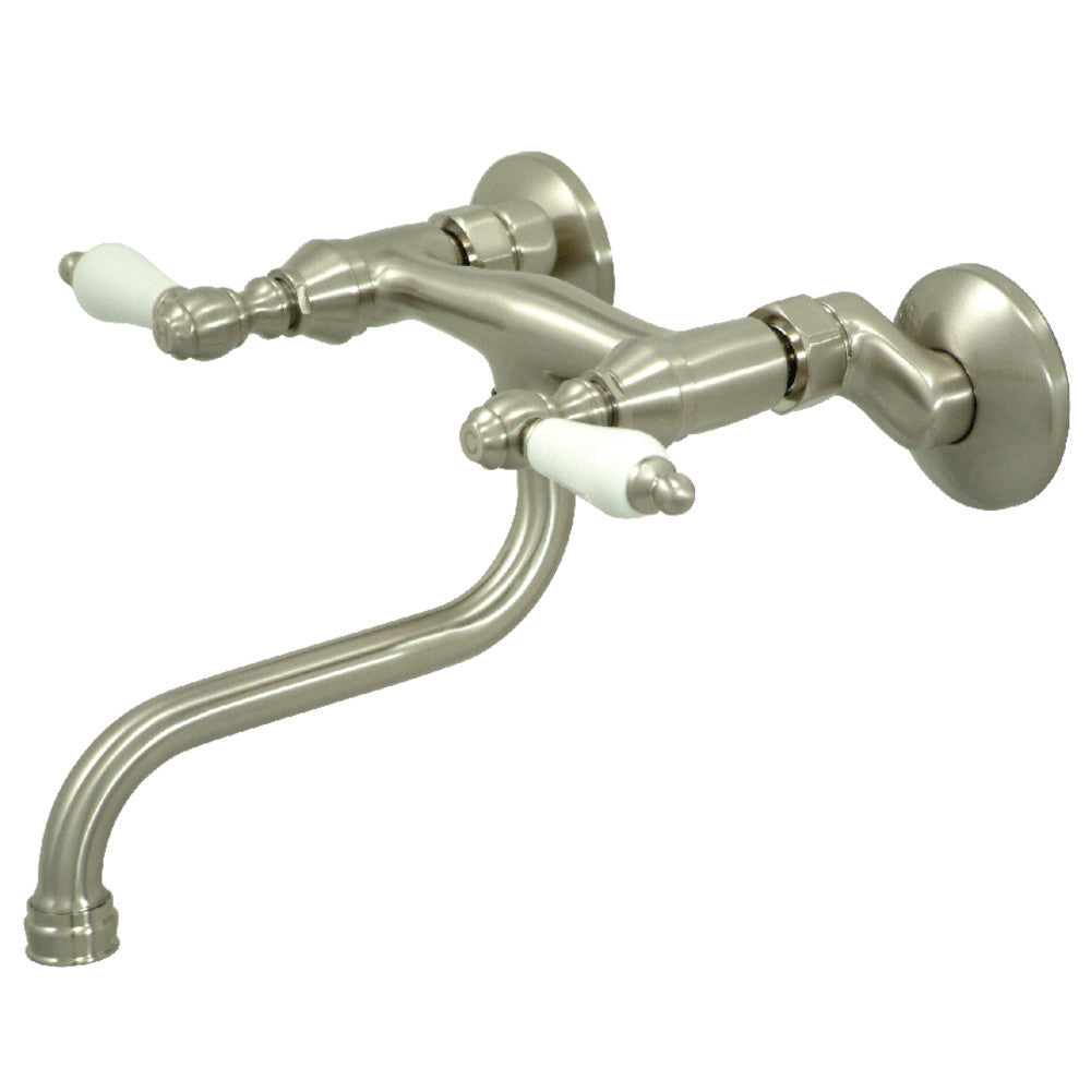 Kingston Brass KS516ORB Wall Mount Bathroom Faucet