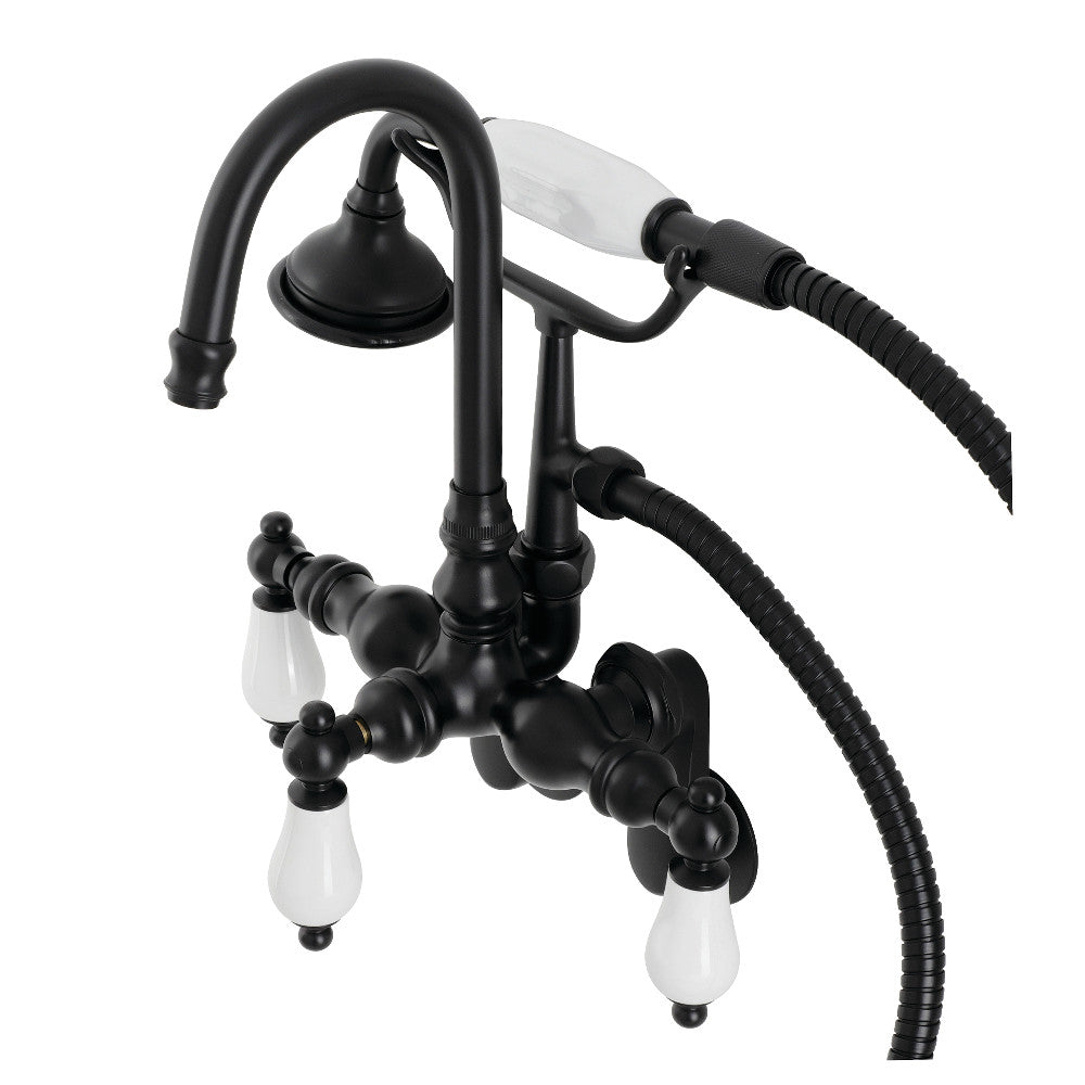 Aqua Vintage Wall Mount Clawfoot Tub Faucets