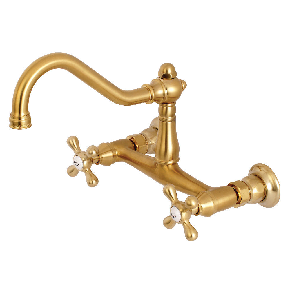 Kingston Brass KS3248AX Wall Mount Bathroom Faucet