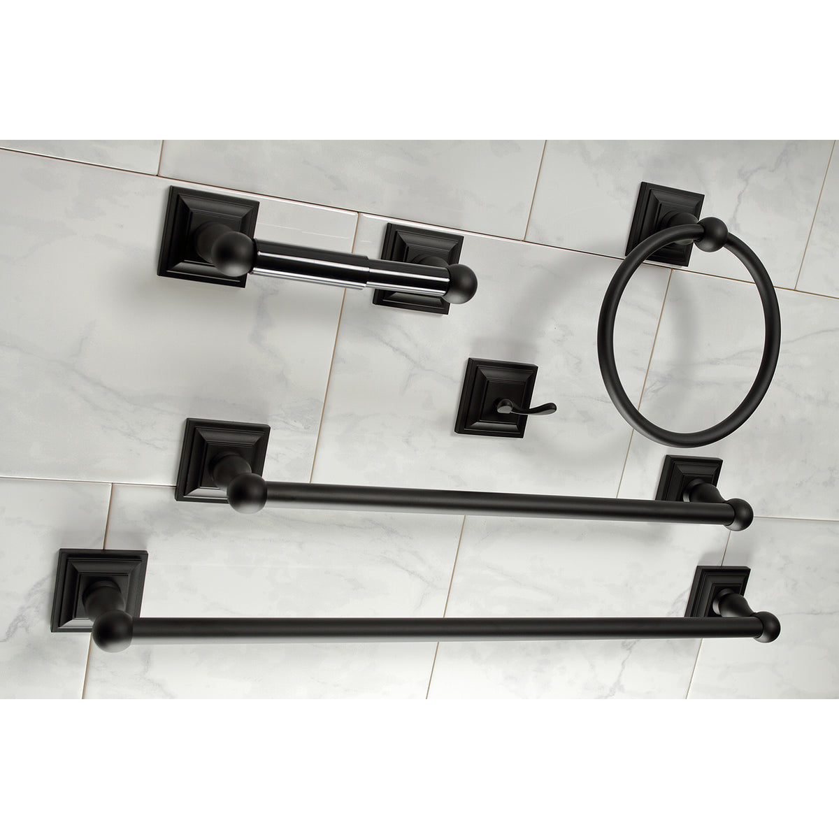 Kingston Brass Serano 5-Piece Bathroom Accessory Set