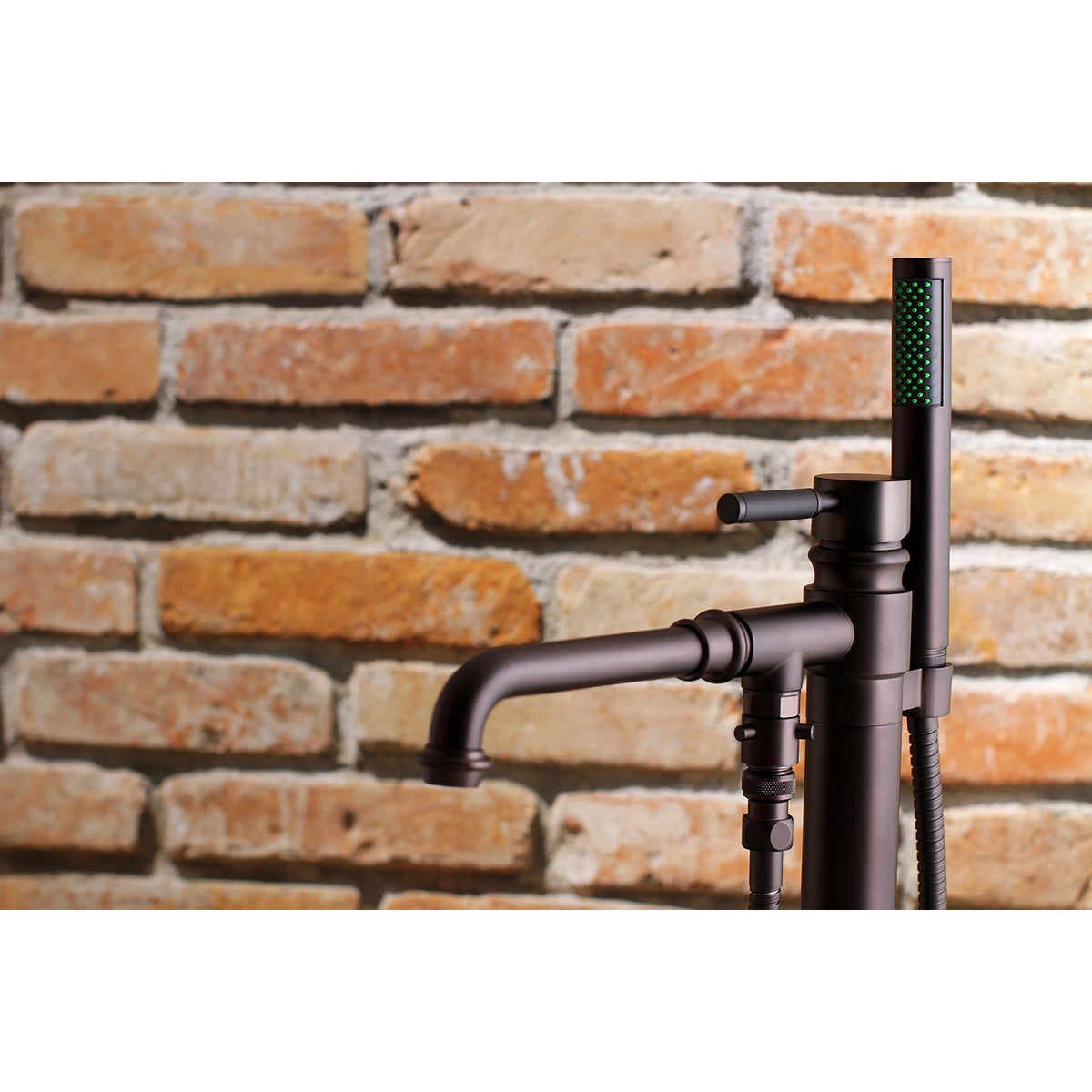 Kaiser Freestanding Tub Faucet with Hand Shower