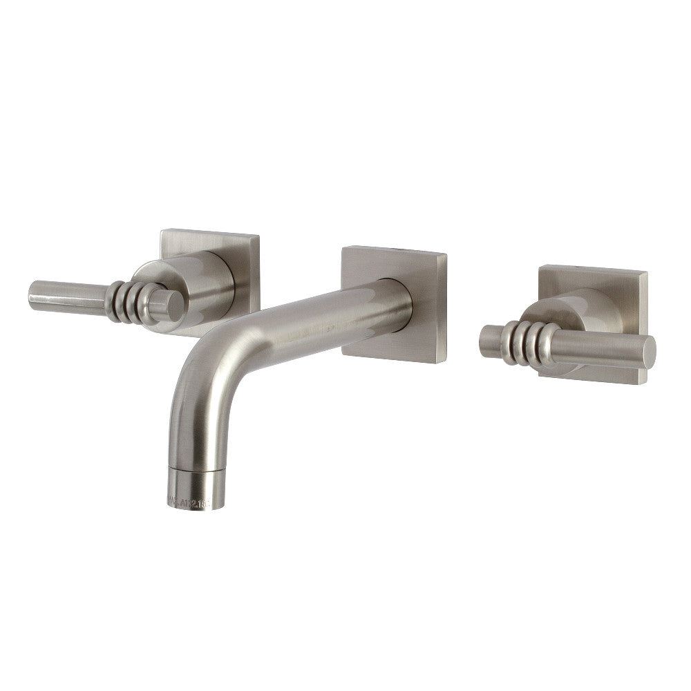 Kingston Brass KS6127ML Milano Two-Handle Wall Mount Bathroom Faucet