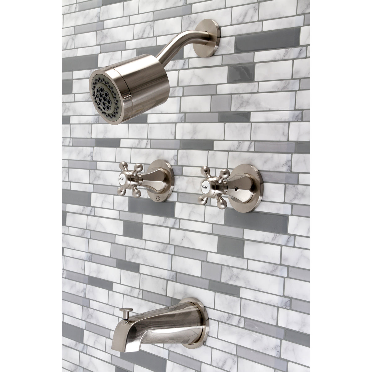 Metropolitan Two-Handle Tub and Shower Faucet
