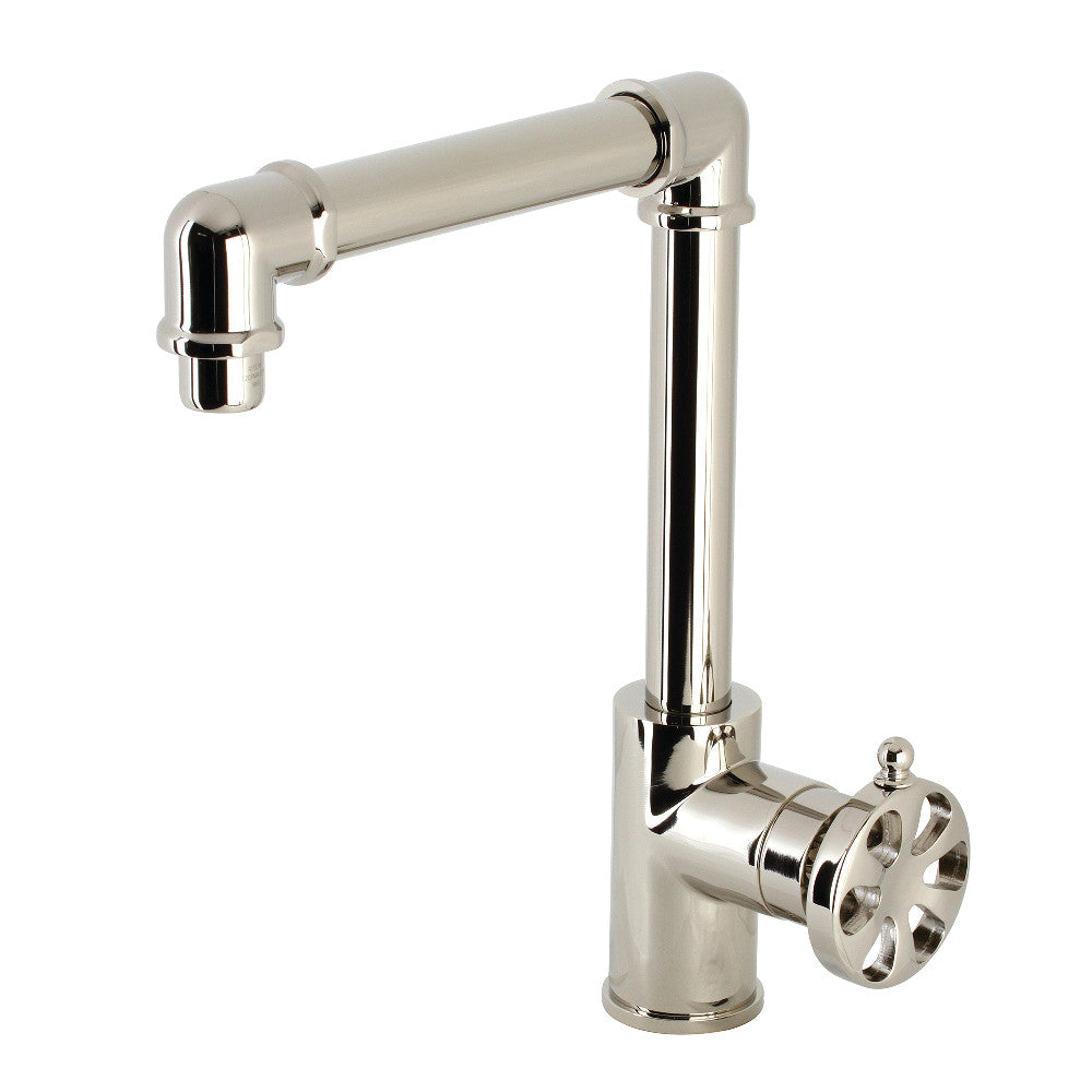 Kingston Brass KS144RXPN Belknap Single-Handle Bathroom Faucet with Push Pop-Up