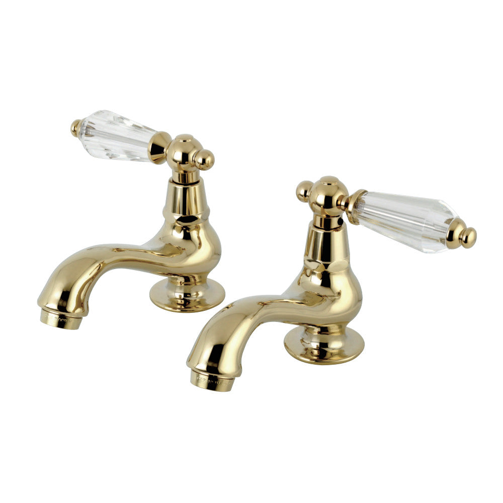 Kingston Brass KS1102WLL Basin Tap Faucet with Cross Handle