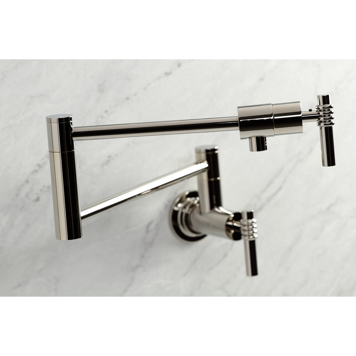 Kingston Brass KS4107ML Milano Wall Mount Pot Filler