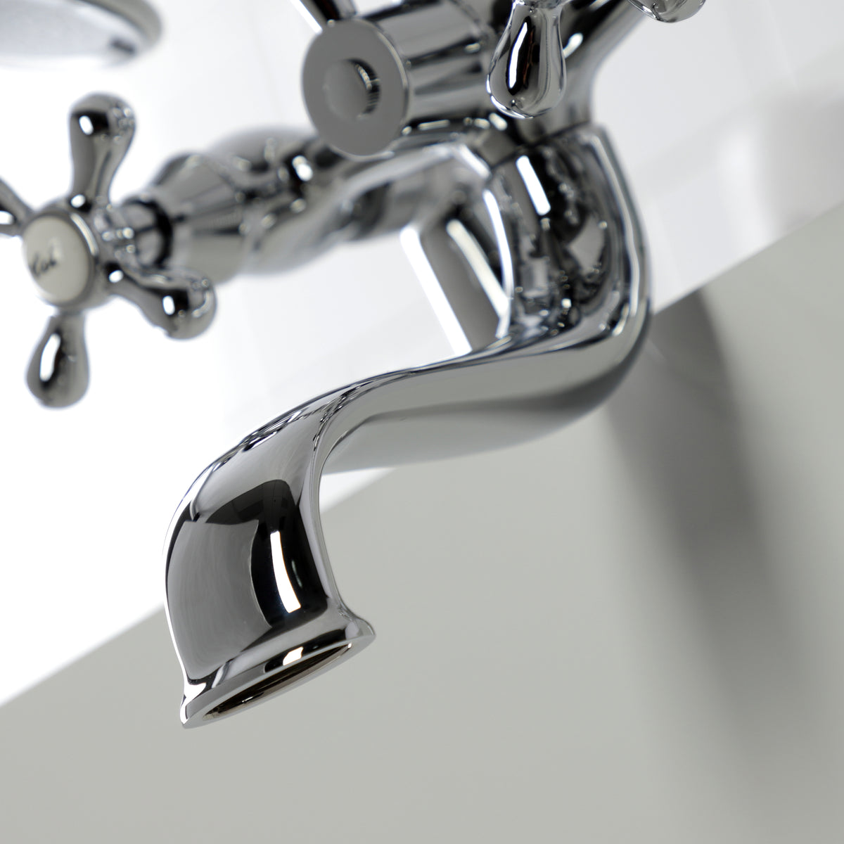 Kingston Deck Mount Clawfoot Tub Faucet with Hand Shower