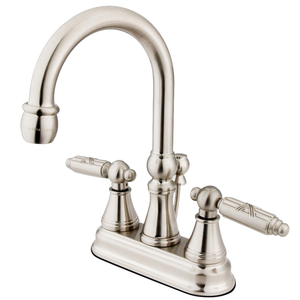 Kingston Brass KS2611GL 4 in. Centerset Bathroom Faucet