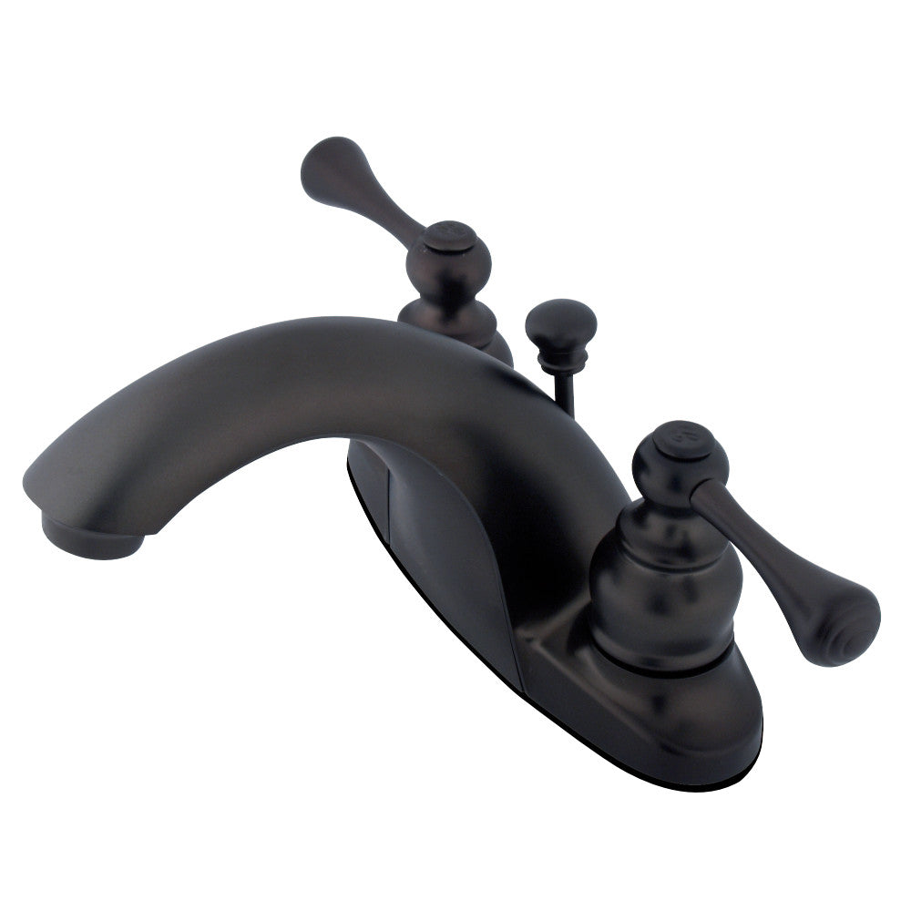 Kingston Brass KB7648BL 4 in. Centerset Bathroom Faucet