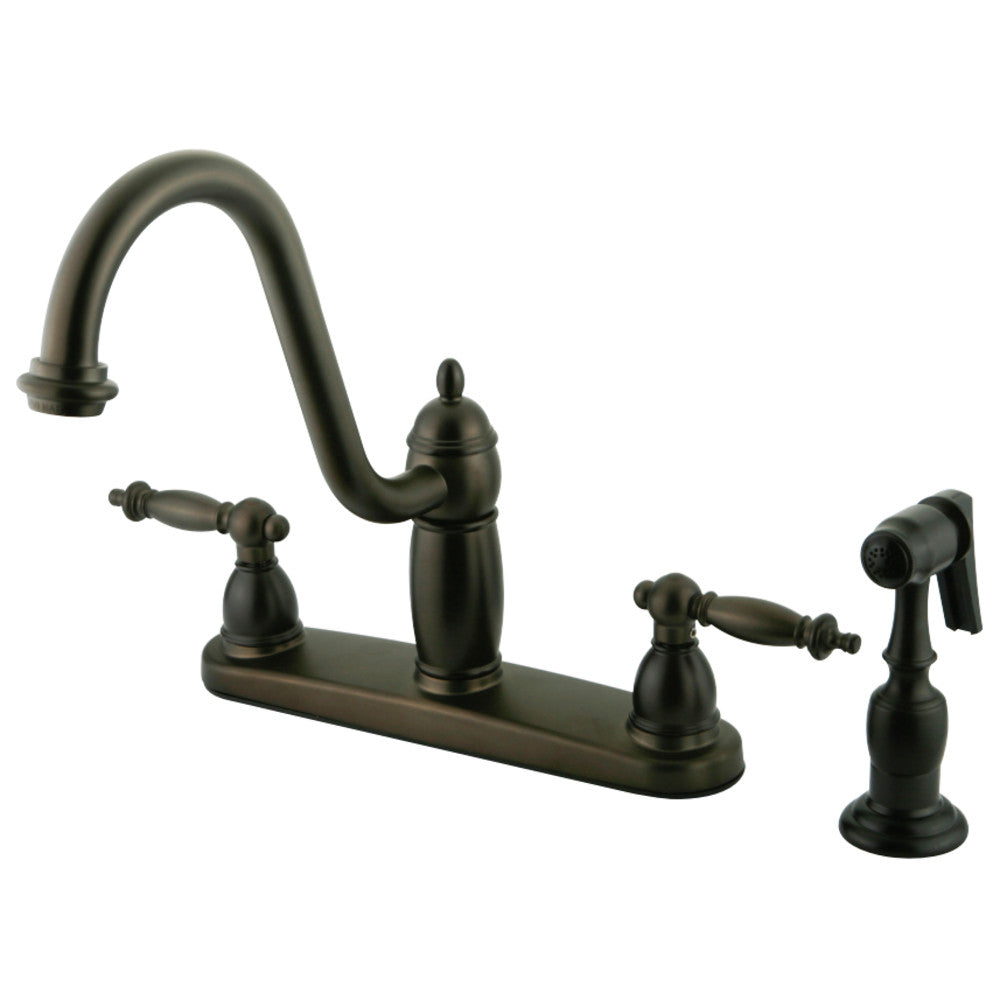 Kingston Brass KB7111TLBS Templeton Centerset Kitchen Faucet