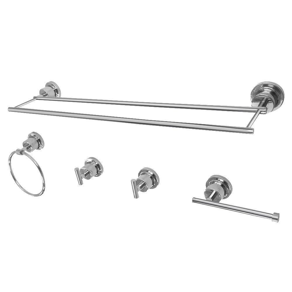 Kingston Brass Concord 5-Piece Bathroom Accessory Set