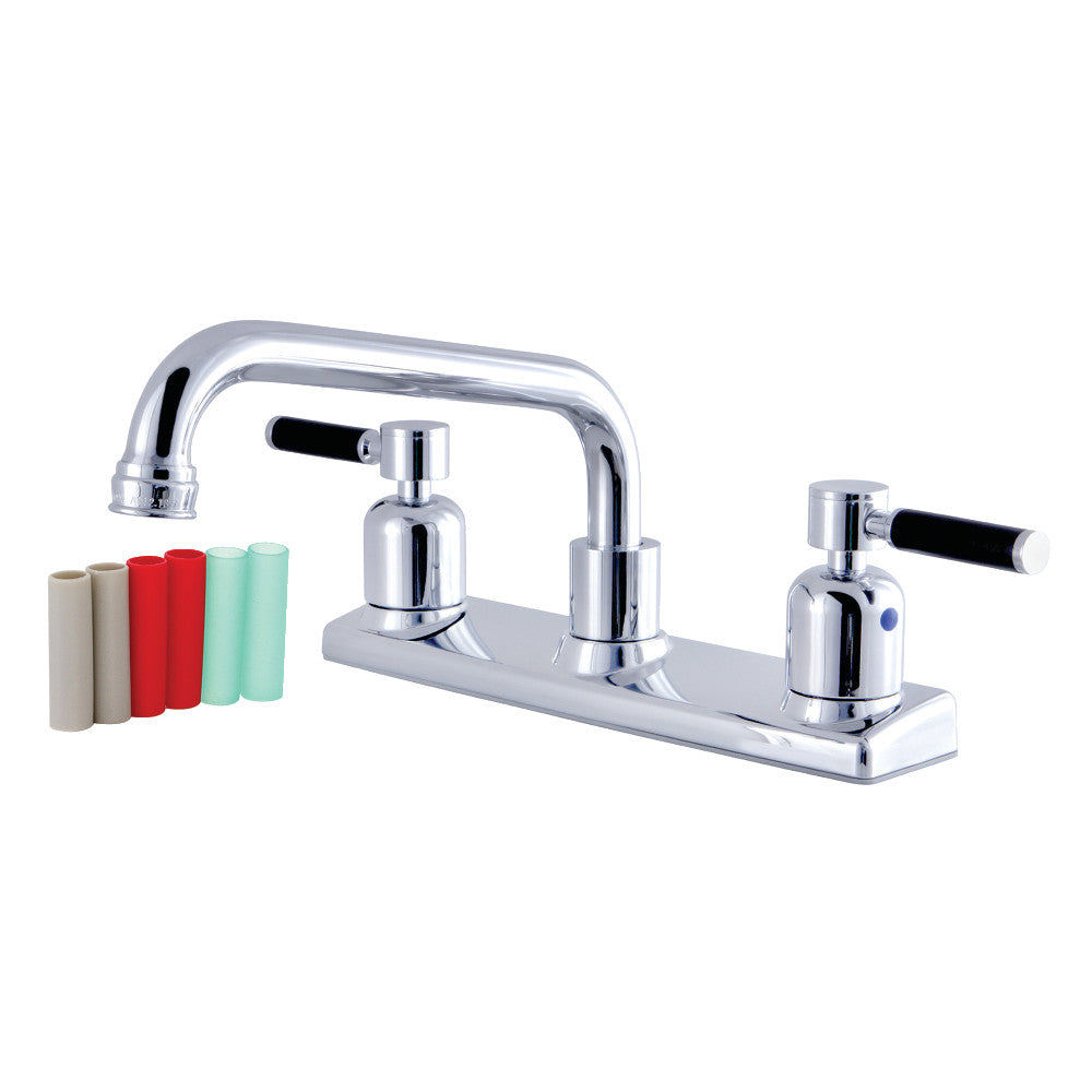 Kingston Brass FB2135DKL Kaiser 8-Inch Centerset Kitchen Faucet