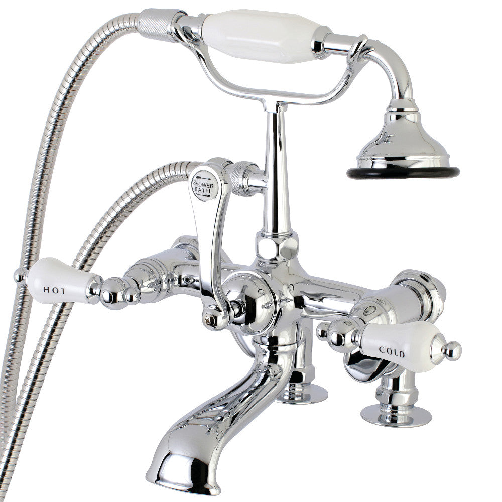 Auqa Vintage 7-inch Adjustable Clawfoot Tub Faucet with Hand Shower