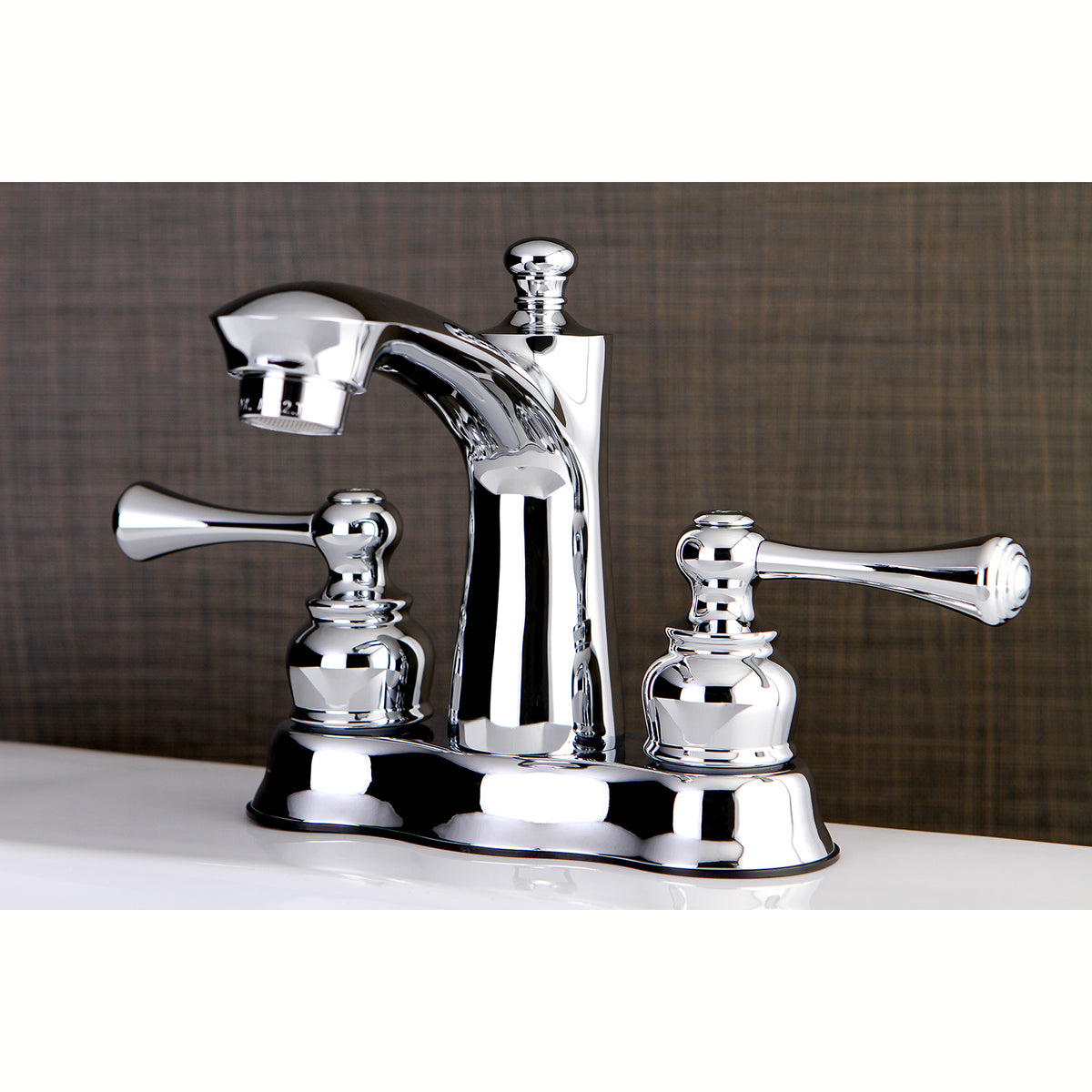Kingston Brass FB7611BL 4 in. Centerset Bathroom Faucet