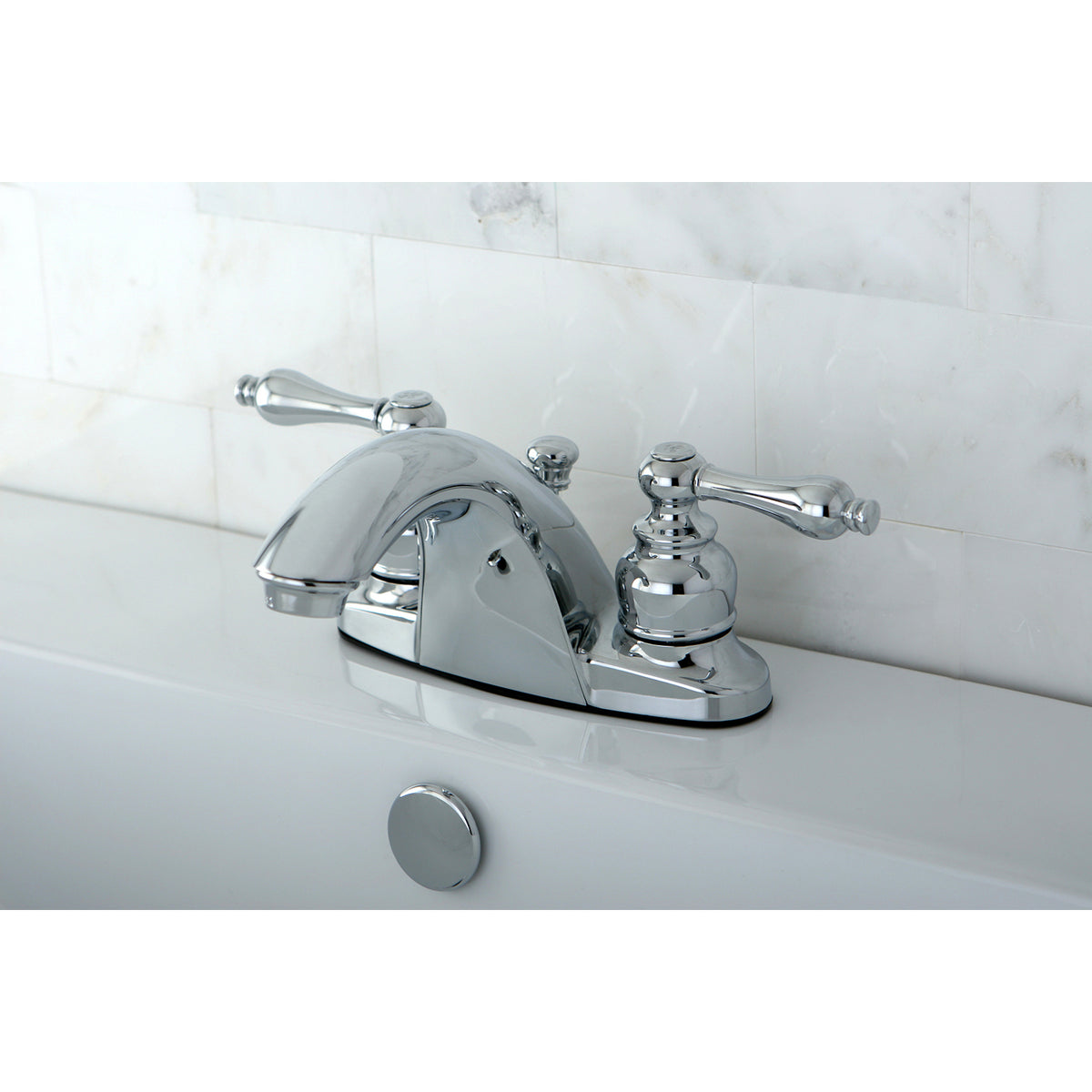 Kingston Brass KB7641AL 4 in. Centerset Bathroom Faucet