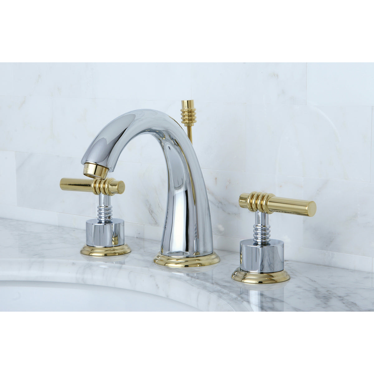 Kingston Brass KS2967ML 8 in. Widespread Bathroom Faucet