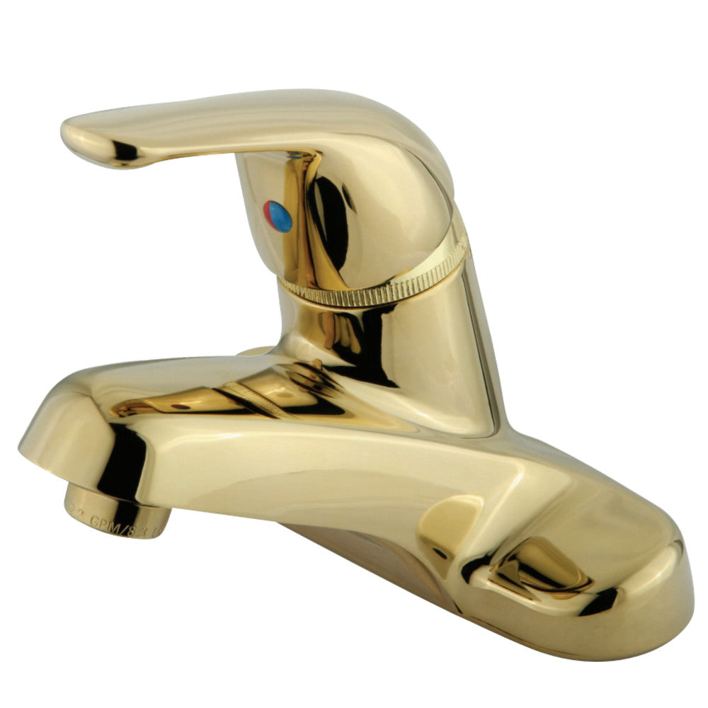 Kingston Brass KB542LP Single-Handle 4 in. Centerset Bathroom Faucet