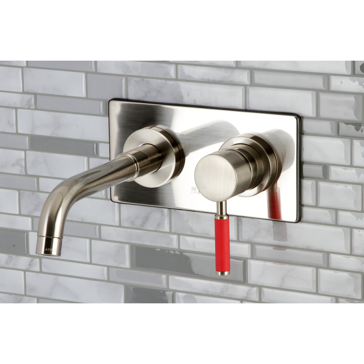 Kingston Brass KS8118DKL Kaiser Single-Handle Wall Mount Bathroom Faucet