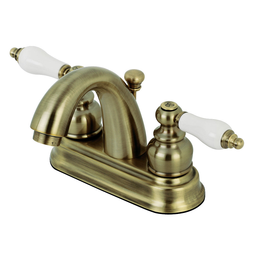 Kingston Brass KB561PLAC Restoration 4 in. Centerset Bathroom Faucet