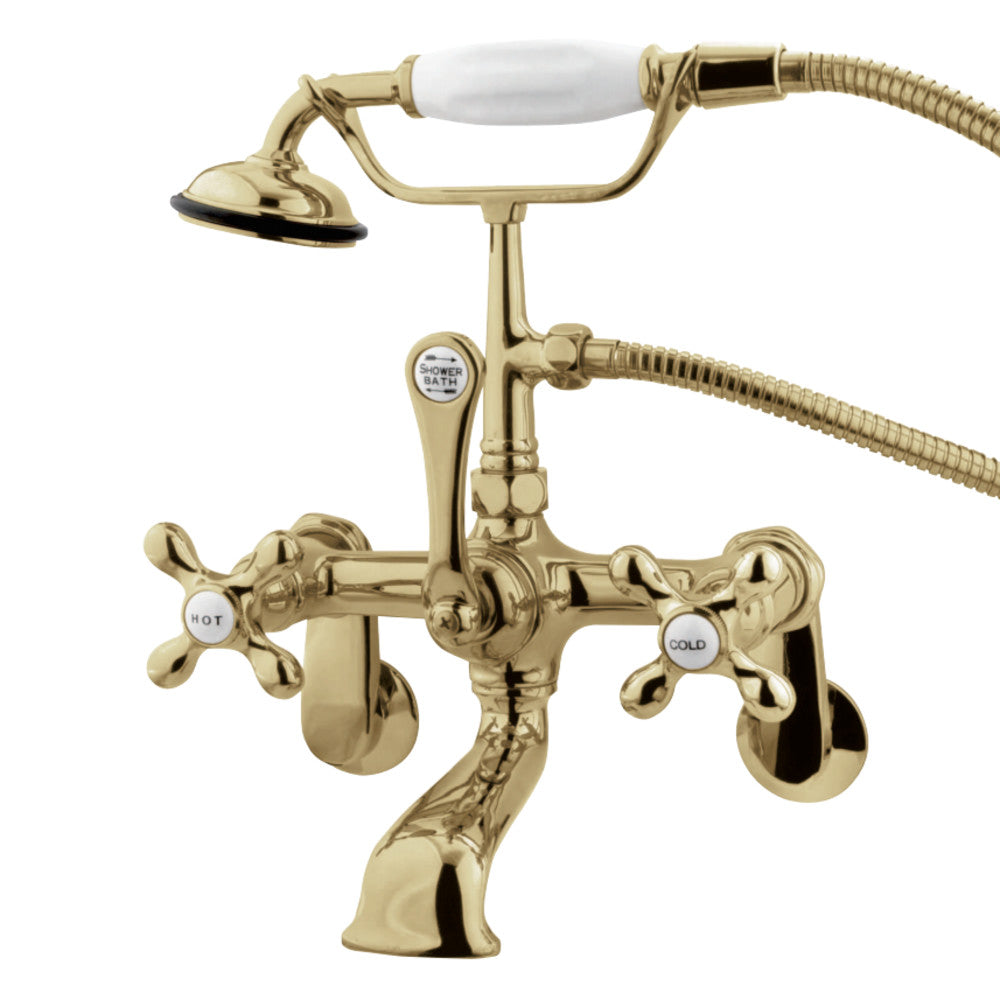 Vintage Adjustable Center Wall Mount Tub Faucet