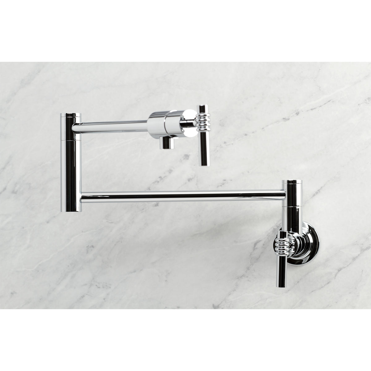 Kingston Brass KS4107ML Milano Wall Mount Pot Filler