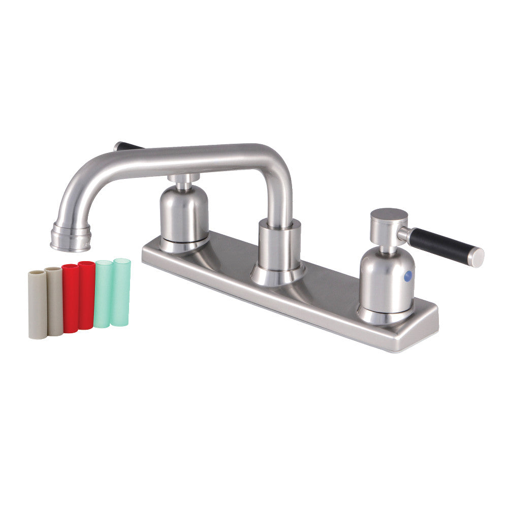 Kingston Brass FB2135DKL Kaiser 8-Inch Centerset Kitchen Faucet
