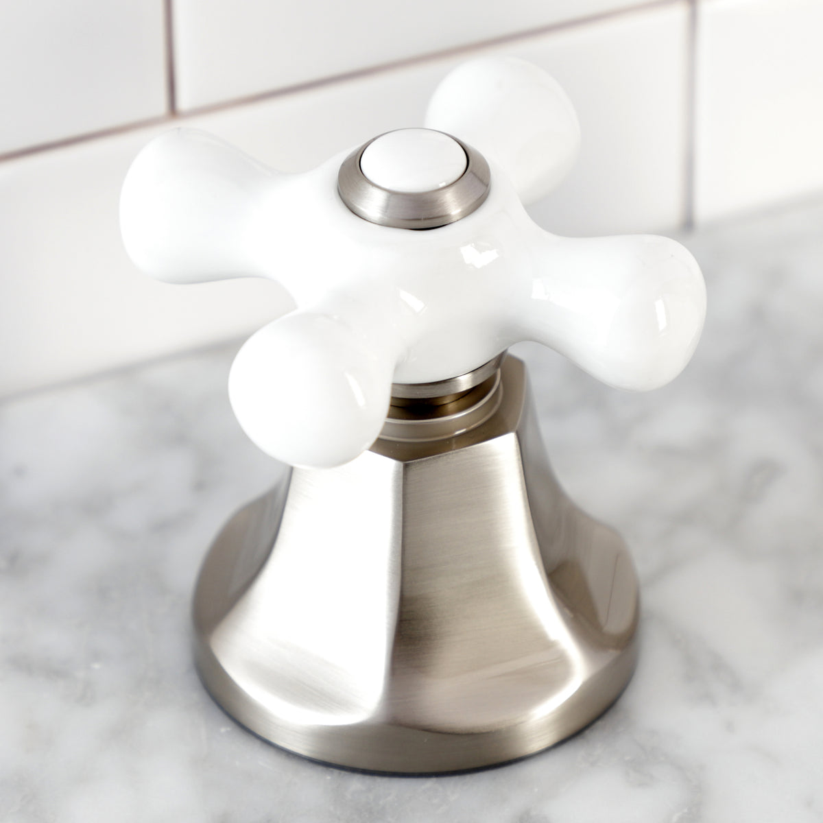 Kingston Brass Deck Mount Hand Shower with Diverter for Roman Tub Faucet