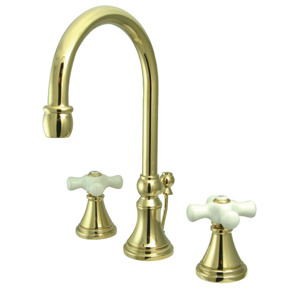 Kingston Brass KS2983PX Governor Widespread Bathroom Faucet