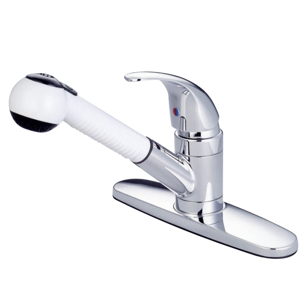 Kingston Brass GKB6701LL Water Saving Legacy Pull-out Kitchen Faucet