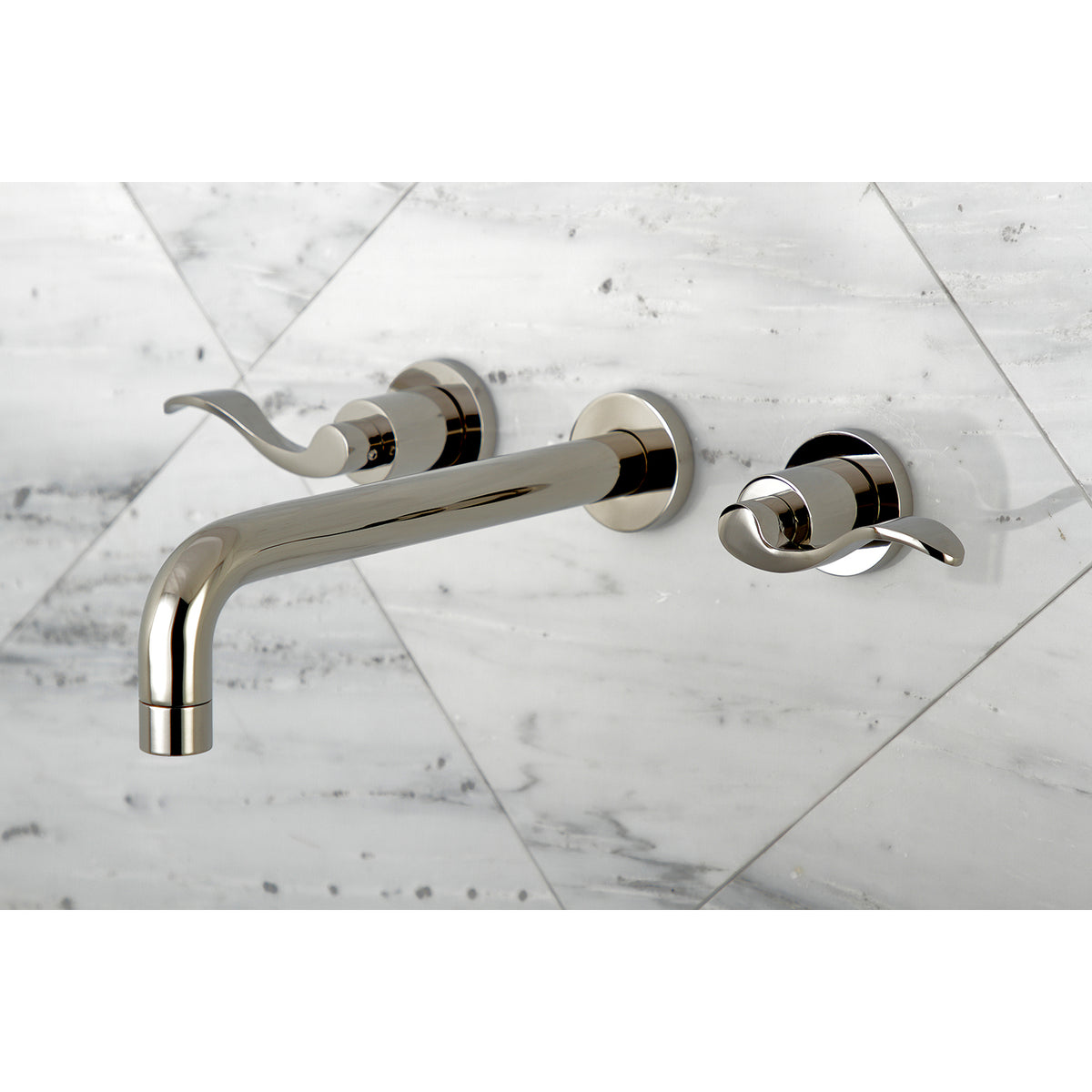 NuWave Two-Handle Wall Mount Tub Faucet
