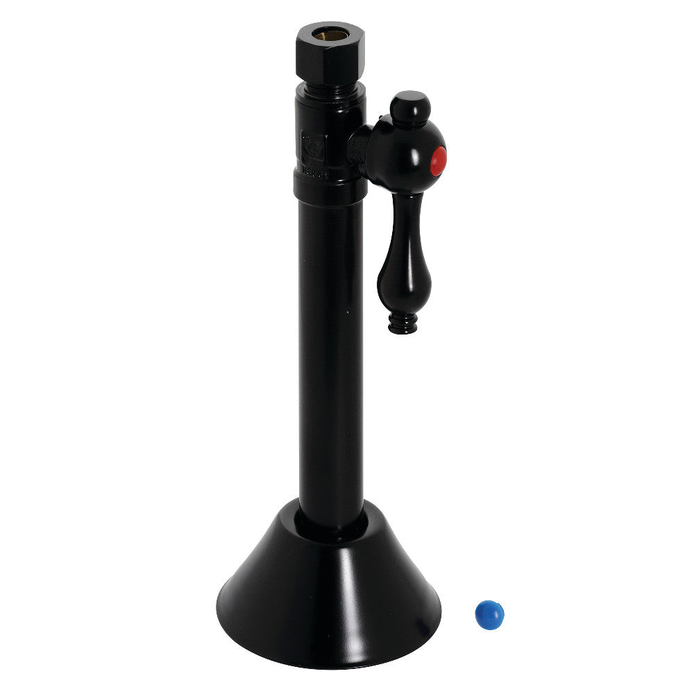 Kingston Brass 1/2" Sweat x 3/8" OD Comp Straight Shut-Off Valve with 5" Extension