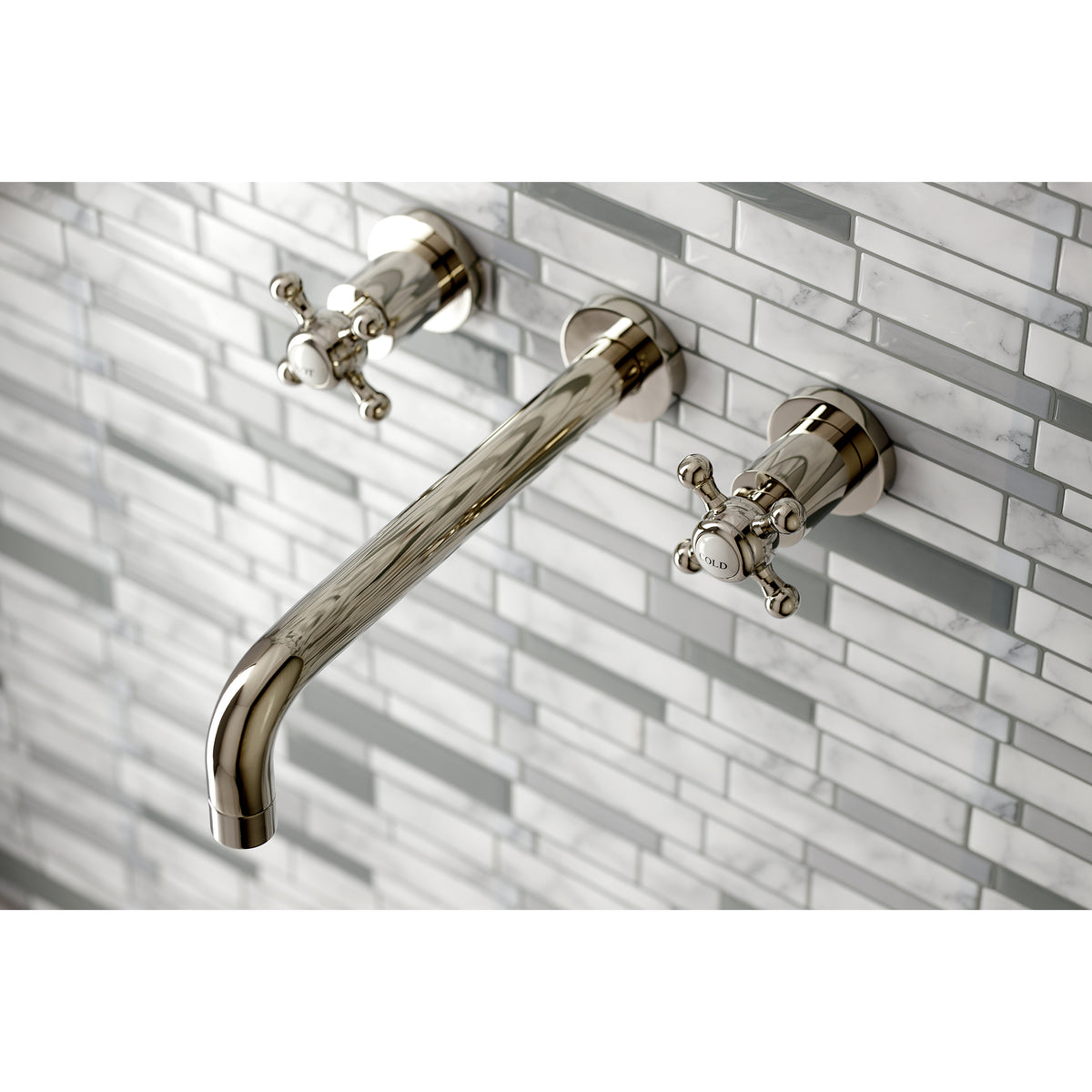 Metropolitan Two-Handle Wall Mount Tub Faucet