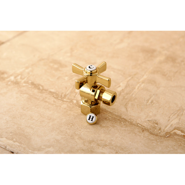 Kingston Brass 1/2" FIP X 3/8" OD Comp Angle Stop Valve