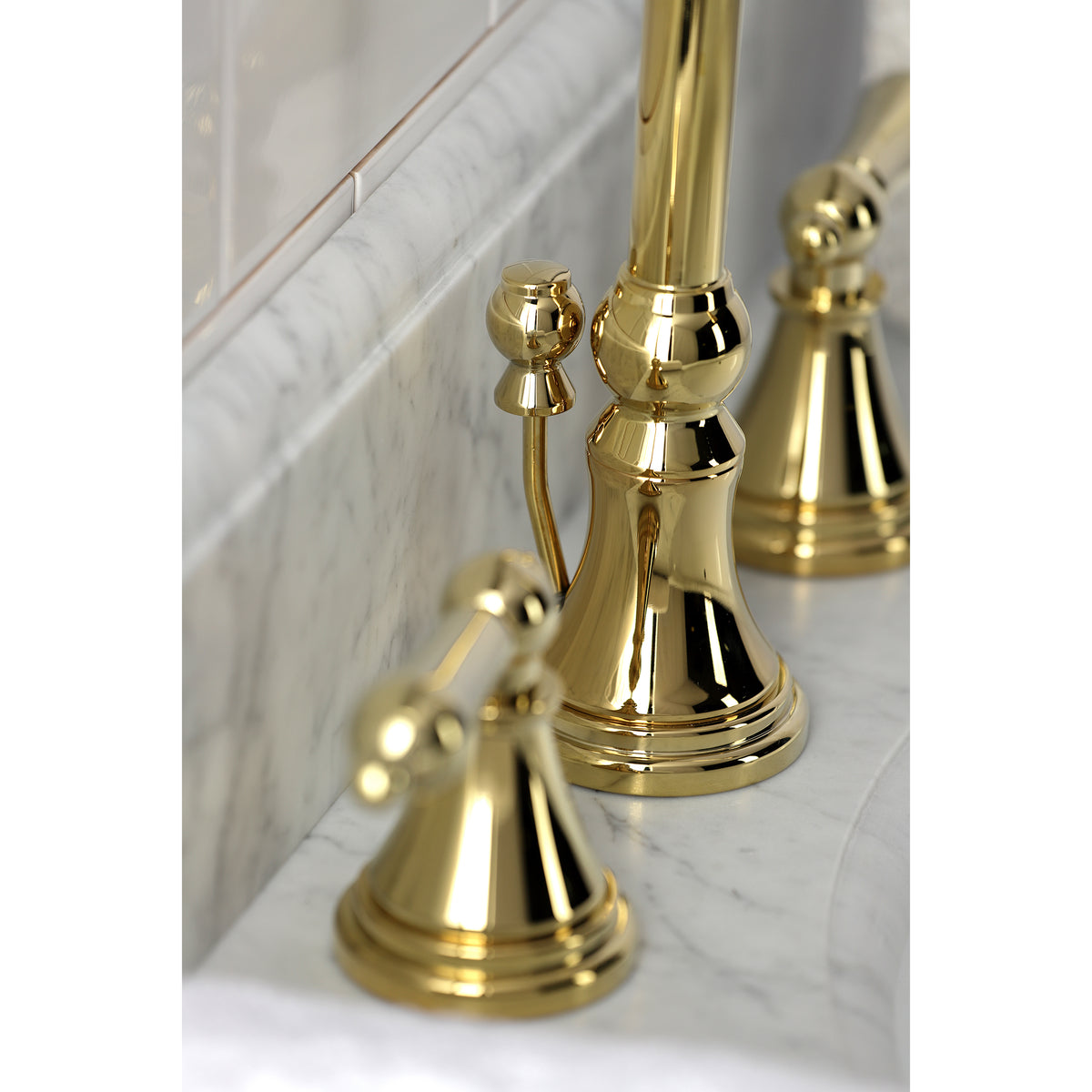 Kingston Brass KS2980AL Governor Widespread Bathroom Faucet