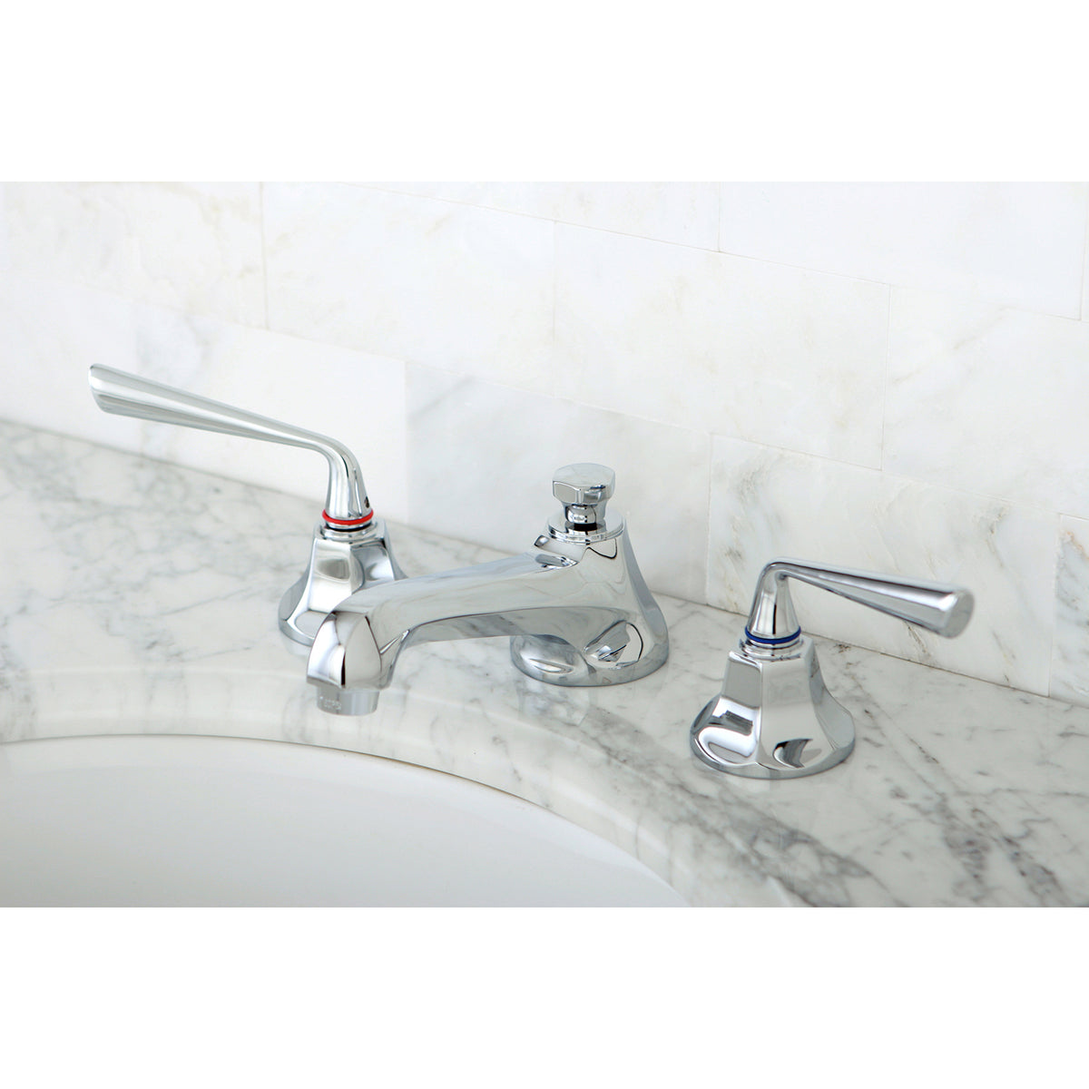 Kingston Brass KS4468ZL 8 in. Widespread Bathroom Faucet