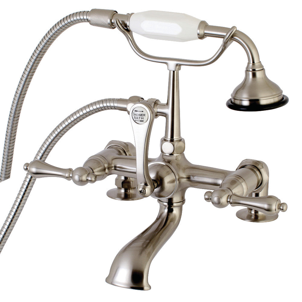 Aqua Vintage 7-Inch Tub Faucet with Hand Shower