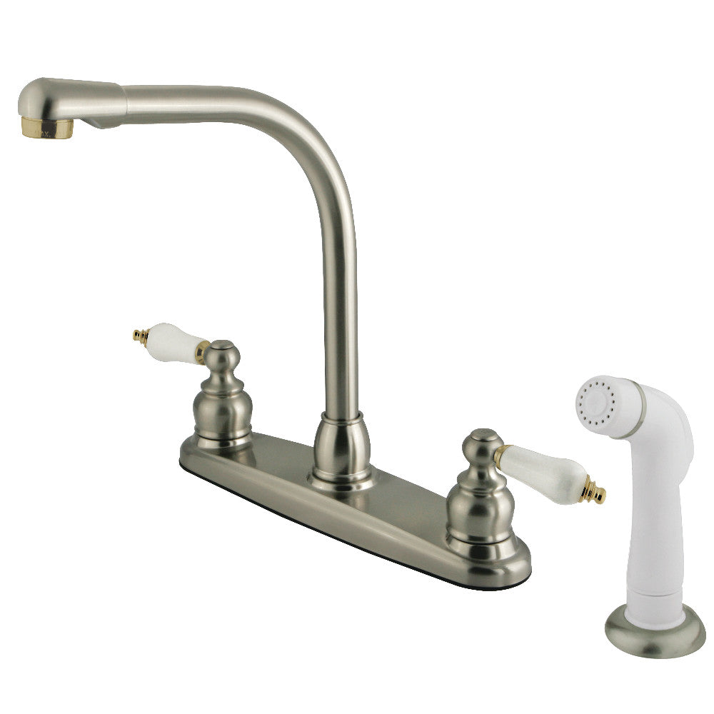 Kingston Brass GKB719 Victorian Centerset Kitchen Faucet