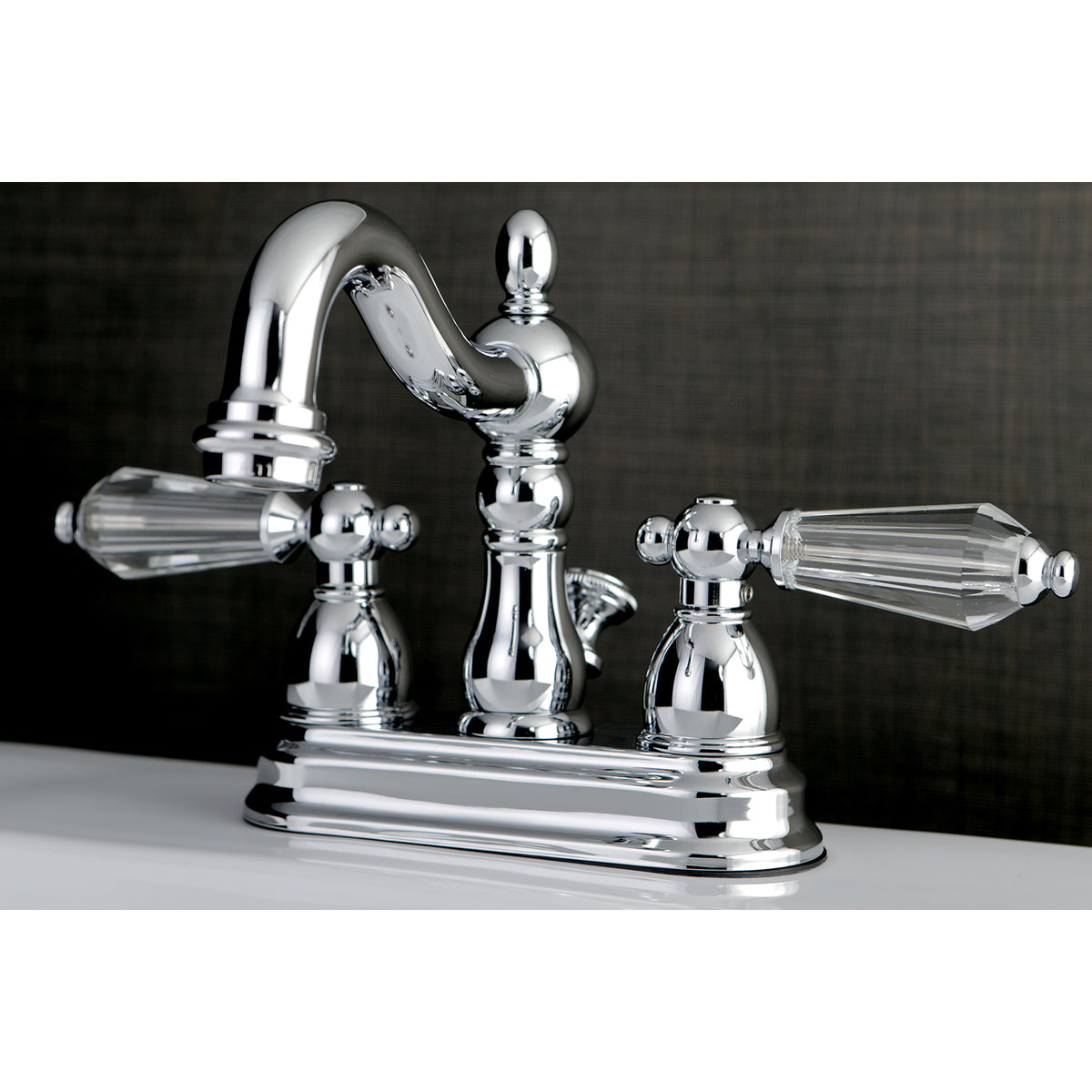 Kingston Brass KB1602WLL 4 in. Centerset Bathroom Faucet