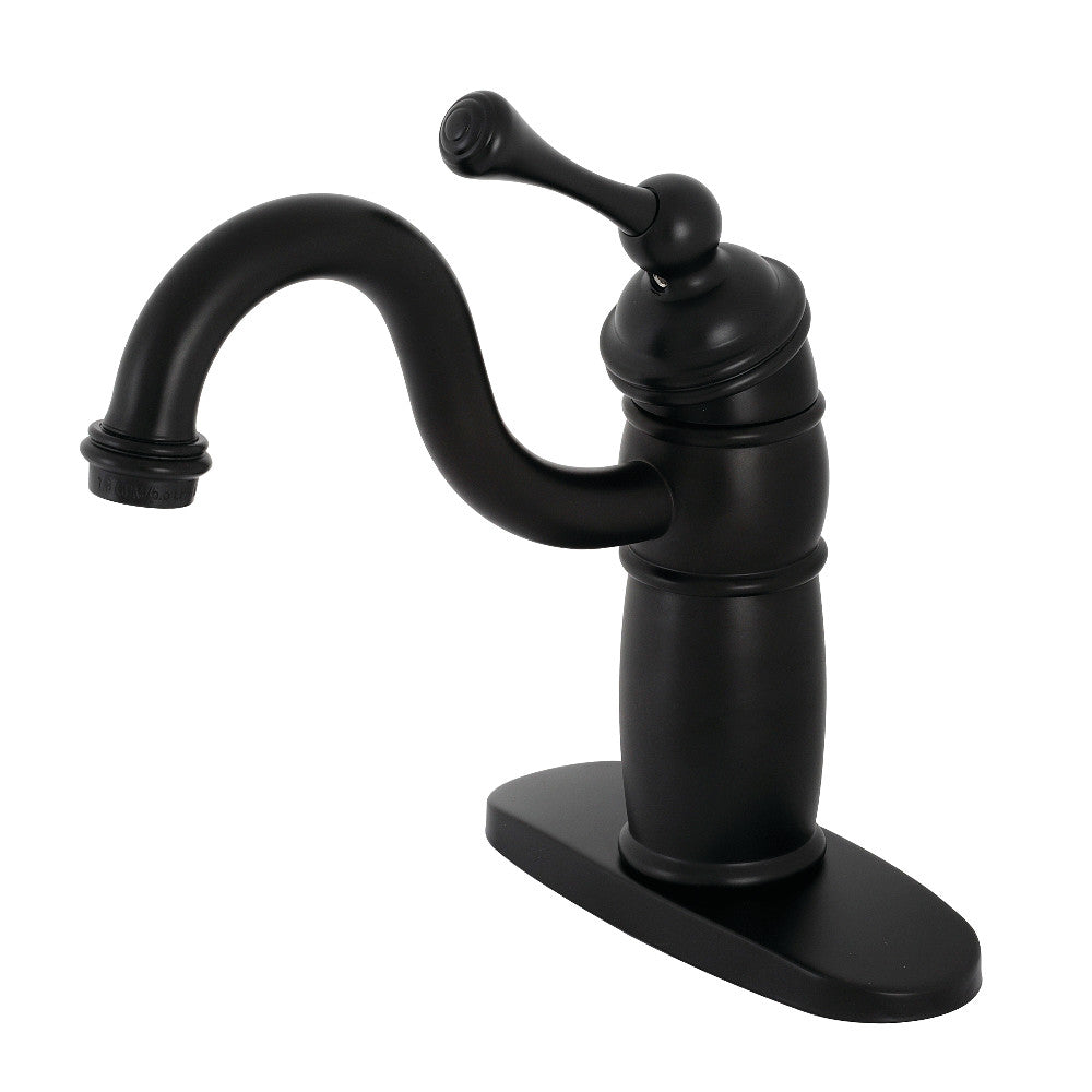 Kingston Brass KB1480BL Vintage Single-Handle Monoblock Bar Faucet