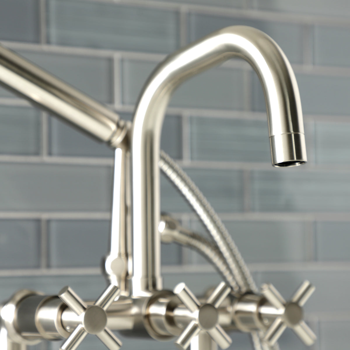 Aqua Vintage Concord Deck Mount Clawfoot Tub Faucet