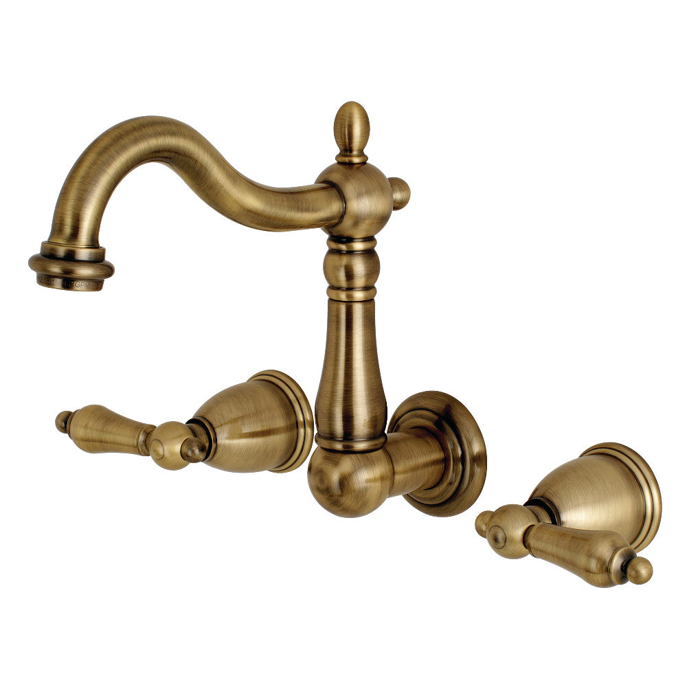 Kingston Brass KS1251AL Wall Mount Bathroom Faucet
