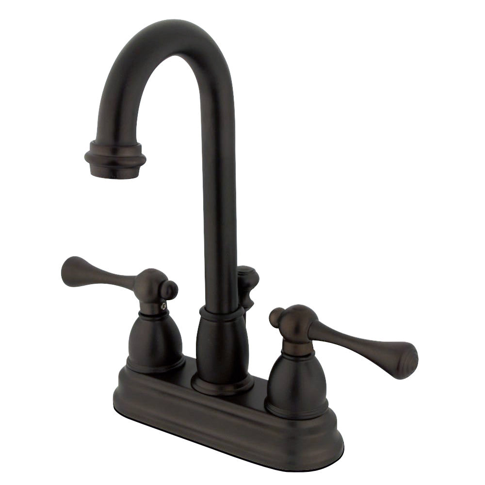 Kingston Brass KB3611BL 4 in. Centerset Bathroom Faucet