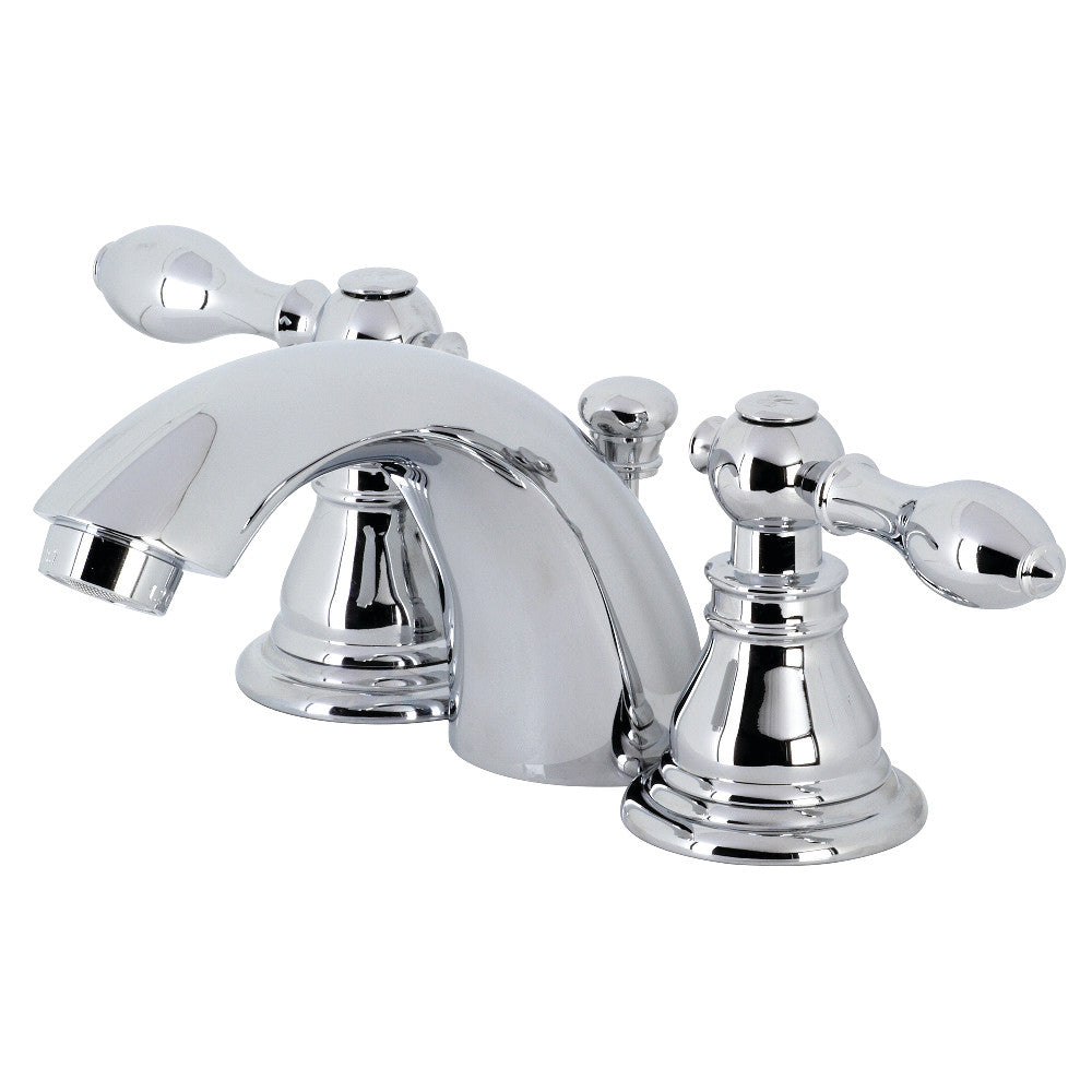 Kingston Brass KB958ACL American Classic Mini-Widespread Bathroom Faucet with Plastic Pop-Up