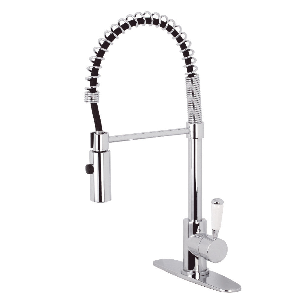 Gourmetier LS8777DPL Paris Single-Handle Pre-Rinse Kitchen Faucet