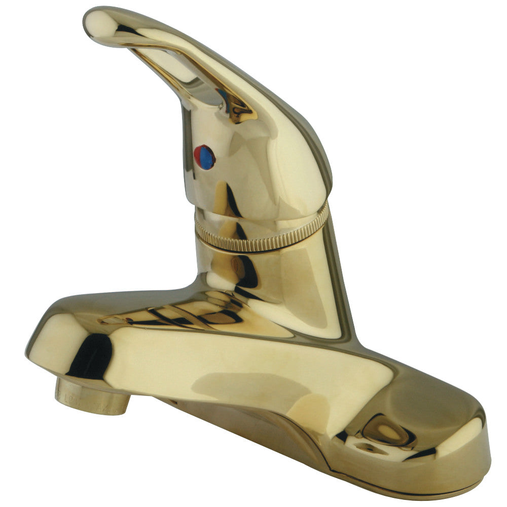Kingston Brass GKB511LP Single-Handle 4 in. Centerset Bathroom Faucet