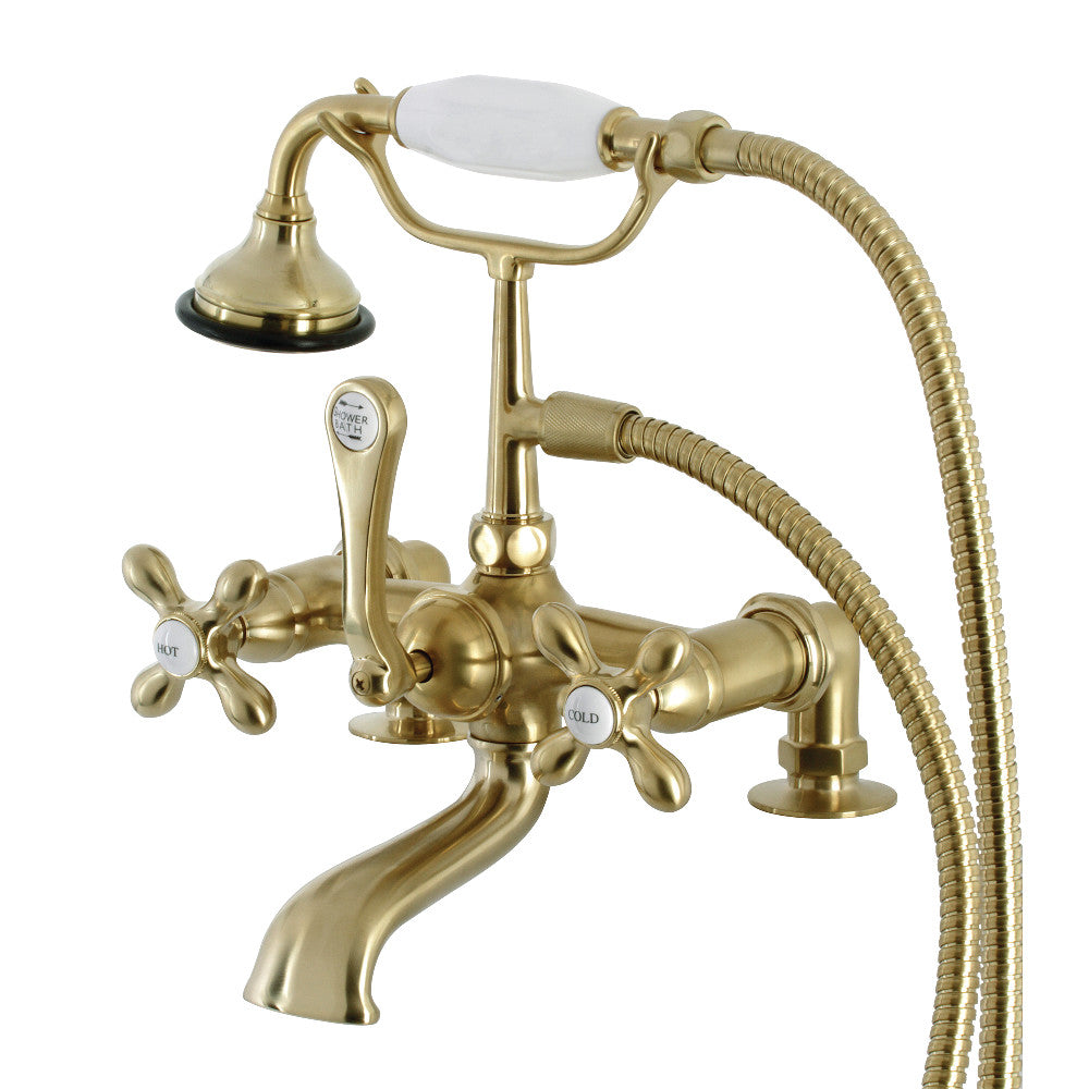 Aqua Vintage 7-Inch Tub Faucet with Hand Shower