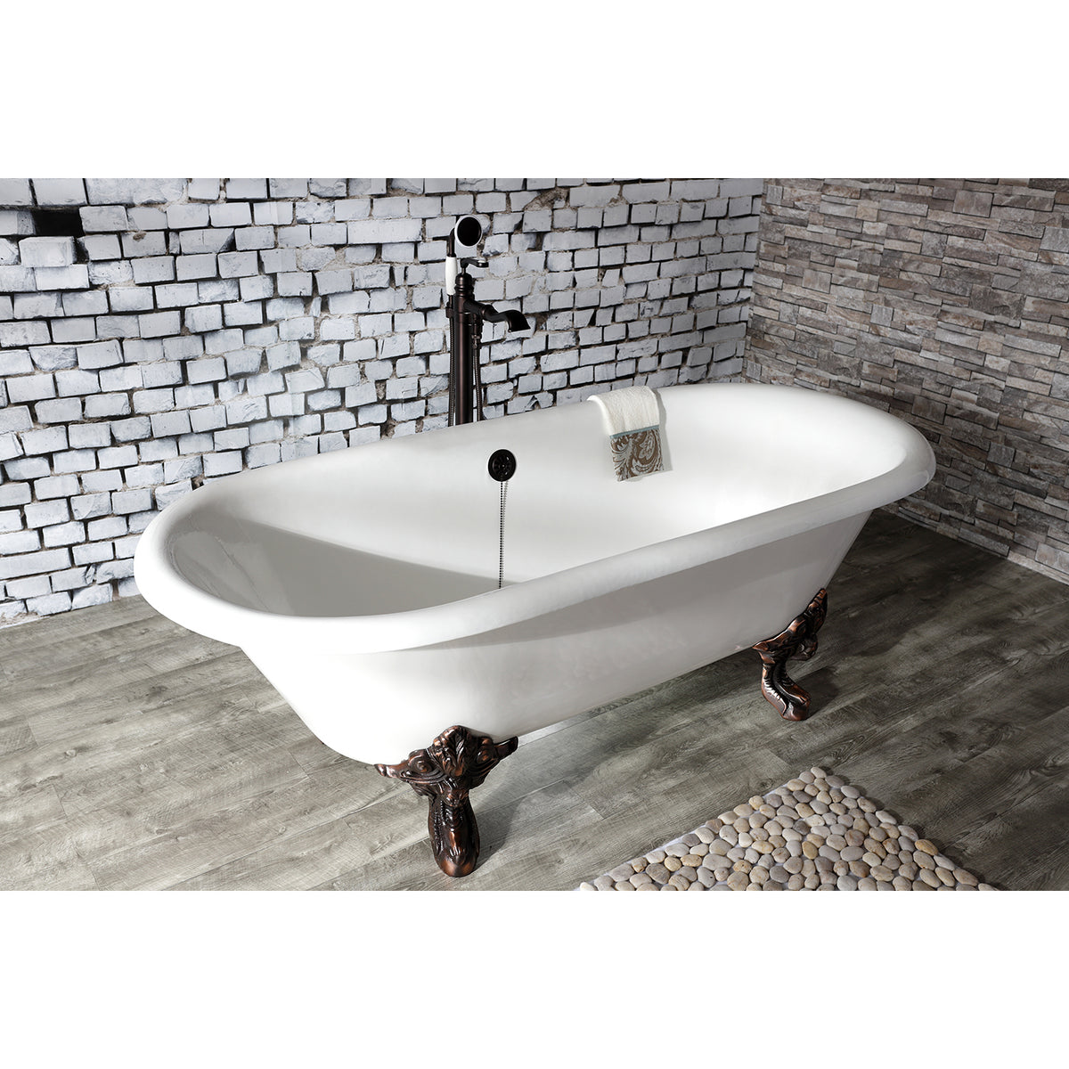 Royale Freestanding Tub Faucet with Hand Shower