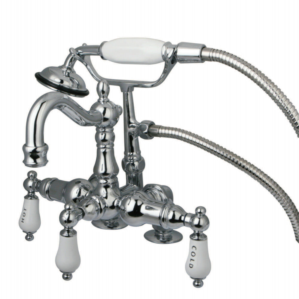 Vintage 3-3/8-Inch Deck Mount Tub Faucet