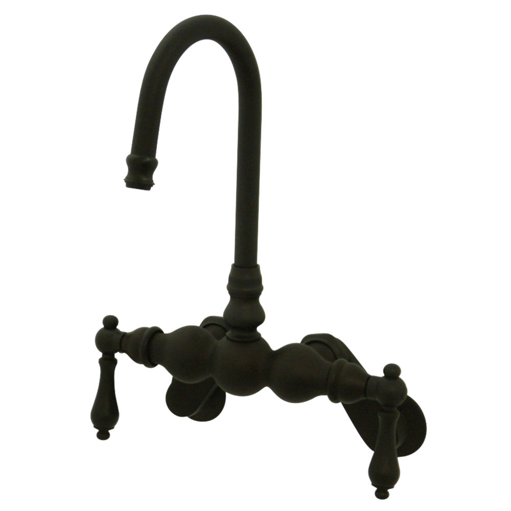 Vintage Adjustable Center Wall Mount Tub Faucet